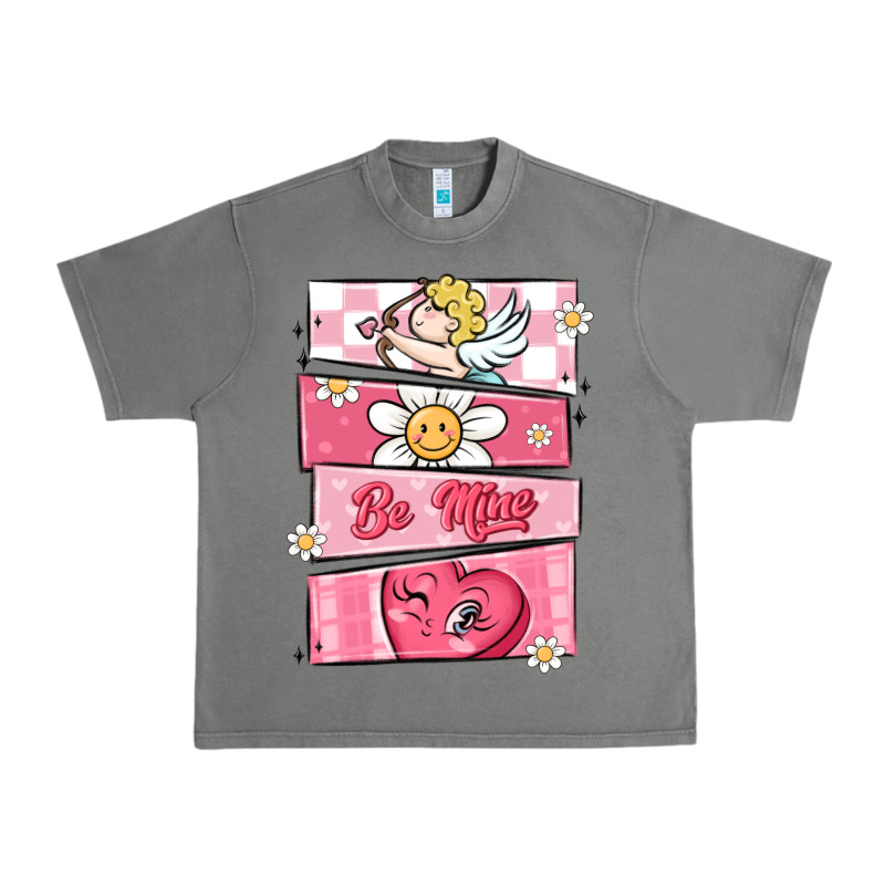 Trendy Valentines Day Retro Characters Urban Heavy Tee by MaliasSmallBusiness | Teevron