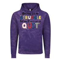 Cloud Purple you may see me struggle Vintage Hoodie - MaliasSmallBusiness