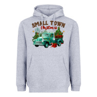 Small Town Christmas Heavyweight Hoodie | Teevron
