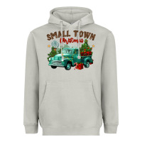Moon Dust small town christmas Heavyweight Hoodie - CowGirlArtShop