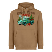 Toasted Coconut small town christmas Heavyweight Hoodie - CowGirlArtShop