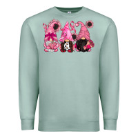 Seafoam breast cancer gnomes Premium Sweatshirt - CowGirlArtShop