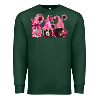 Sports Green breast cancer gnomes Premium Sweatshirt - CowGirlArtShop