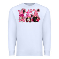 White breast cancer gnomes Premium Sweatshirt - CowGirlArtShop