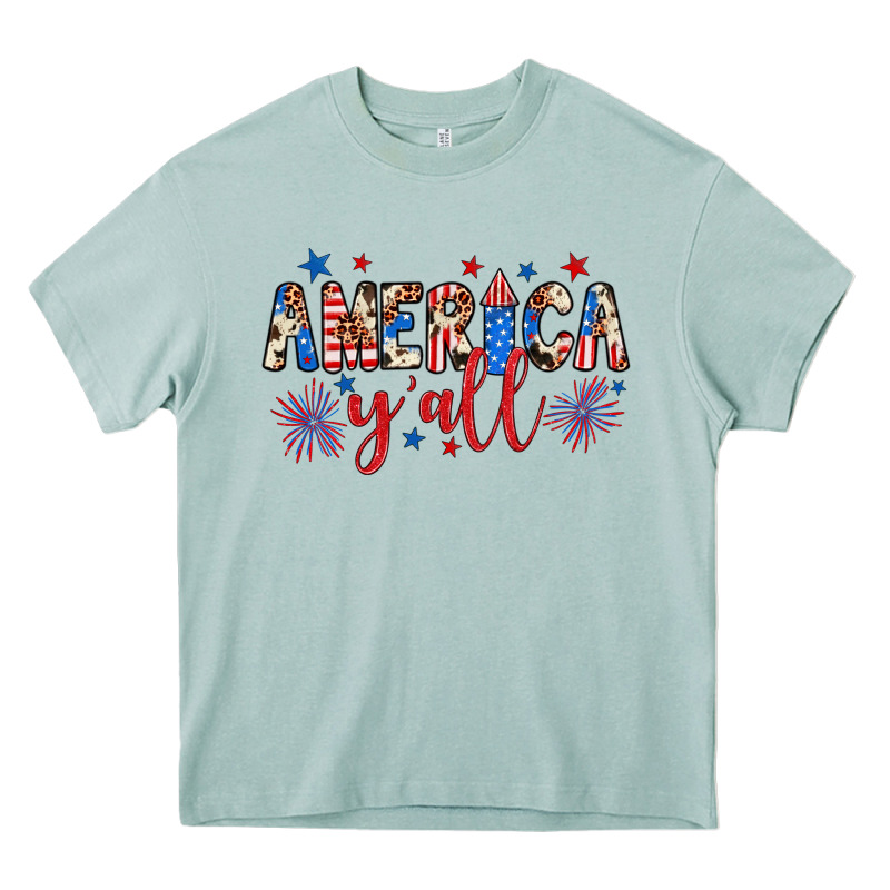 American Y'all Heavy Core Tee by JahusDesignShop | Teevron