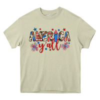 Mossy american y'all Heavy Core Tee - JahusDesignShop