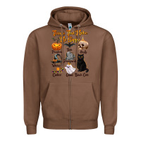 Chestnut Things That Make Me Happy Zipper Hoodie - texasbilliewilder