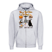 Heather Grey Things That Make Me Happy Zipper Hoodie - texasbilliewilder