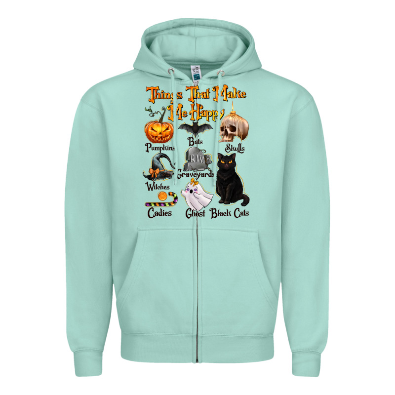 Things That Make Me Happy Zipper Hoodie by texasbilliewilder | Teevron