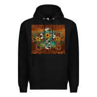 Black cross tumbler Premium Hoodie - JahusDesignShop