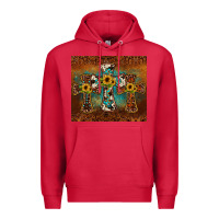 Cardinal cross tumbler Premium Hoodie - JahusDesignShop