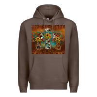 Coffee cross tumbler Premium Hoodie - JahusDesignShop