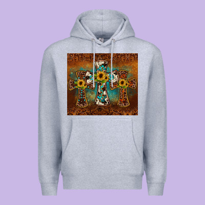 Cross Tumbler Premium Hoodie Designed By Jahusdesignshop