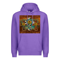 Purple cross tumbler Premium Hoodie - JahusDesignShop