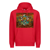 Red cross tumbler Premium Hoodie - JahusDesignShop