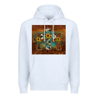 White cross tumbler Premium Hoodie - JahusDesignShop