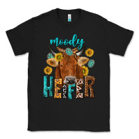 Black moody cow Classic Tee - NancyCooperArtShop
