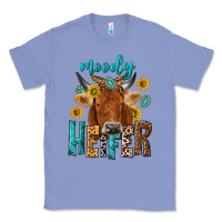 Colony Blue moody cow Classic Tee - NancyCooperArtShop