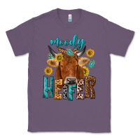 Lavender moody cow Classic Tee - NancyCooperArtShop
