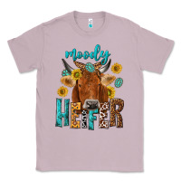 Lilac moody cow Classic Tee - NancyCooperArtShop