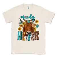 Natural moody cow Classic Tee - NancyCooperArtShop