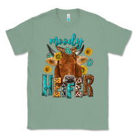 Sage moody cow Classic Tee - NancyCooperArtShop