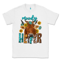 White moody cow Classic Tee - NancyCooperArtShop