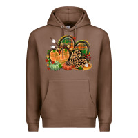 Chestnut fall heart Premium Hoodie - CowGirlArtShop