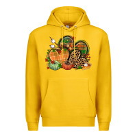Lemon fall heart Premium Hoodie - CowGirlArtShop