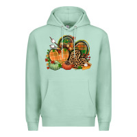 Seafoam fall heart Premium Hoodie - CowGirlArtShop