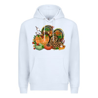 White fall heart Premium Hoodie - CowGirlArtShop