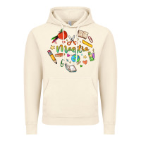 Vintage Artic maestra teacher heart doodle Vintage Hoodie - MaliasSmallBusiness