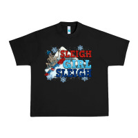 Black winter sleigh girl sleigh Urban Heavy Tee - NancyCooperArtShop