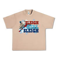 Burro winter sleigh girl sleigh Urban Heavy Tee - NancyCooperArtShop