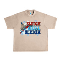 French Oak winter sleigh girl sleigh Urban Heavy Tee - NancyCooperArtShop