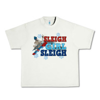 Pistachio winter sleigh girl sleigh Urban Heavy Tee - NancyCooperArtShop