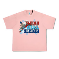 Salmon winter sleigh girl sleigh Urban Heavy Tee - NancyCooperArtShop