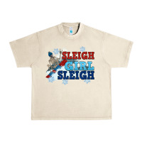 Sandshell winter sleigh girl sleigh Urban Heavy Tee - NancyCooperArtShop