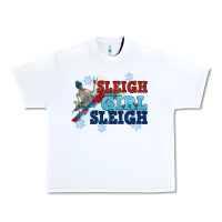 White winter sleigh girl sleigh Urban Heavy Tee - NancyCooperArtShop
