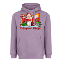 Lavender santas favorite volleyball player Heavyweight Hoodie - CowGirlArtShop