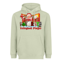 Matcha santas favorite volleyball player Heavyweight Hoodie - CowGirlArtShop