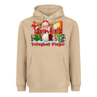 Mushroom santas favorite volleyball player Heavyweight Hoodie - CowGirlArtShop