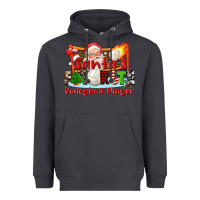 Smoke santas favorite volleyball player Heavyweight Hoodie - CowGirlArtShop