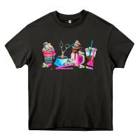 Asphalt hair stylist coffee cup Heavy Core Tee - AdoDesignShop