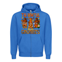 True Royal thankful for my gnomies Zipper Hoodie - NancyCooperArtShop