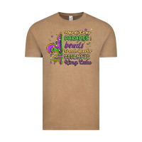 Mardi Gras Parades Beads French Quarter Beignets K Vintage Tee | Teevron