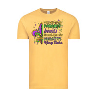 Vintage Mustard mardi gras parades beads french quarter beignets k Vintage Tee - MaliasSmallBusiness