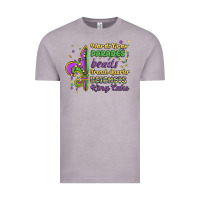 Vintage Zinc mardi gras parades beads french quarter beignets k Vintage Tee - MaliasSmallBusiness
