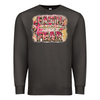 Smoke faith over fear breast cancer 12 inches 300 dpi Premium Sweatshirt - CowGirlArtShop