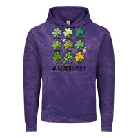Cloud Purple teacher st.patrick's Vintage Hoodie - MaliasSmallBusiness